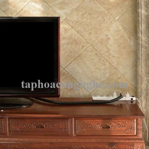 Ugreen 30819 3M màu Đen Dây ống xoắn PE bảo vệ cáp cao cấp LP121 30030819